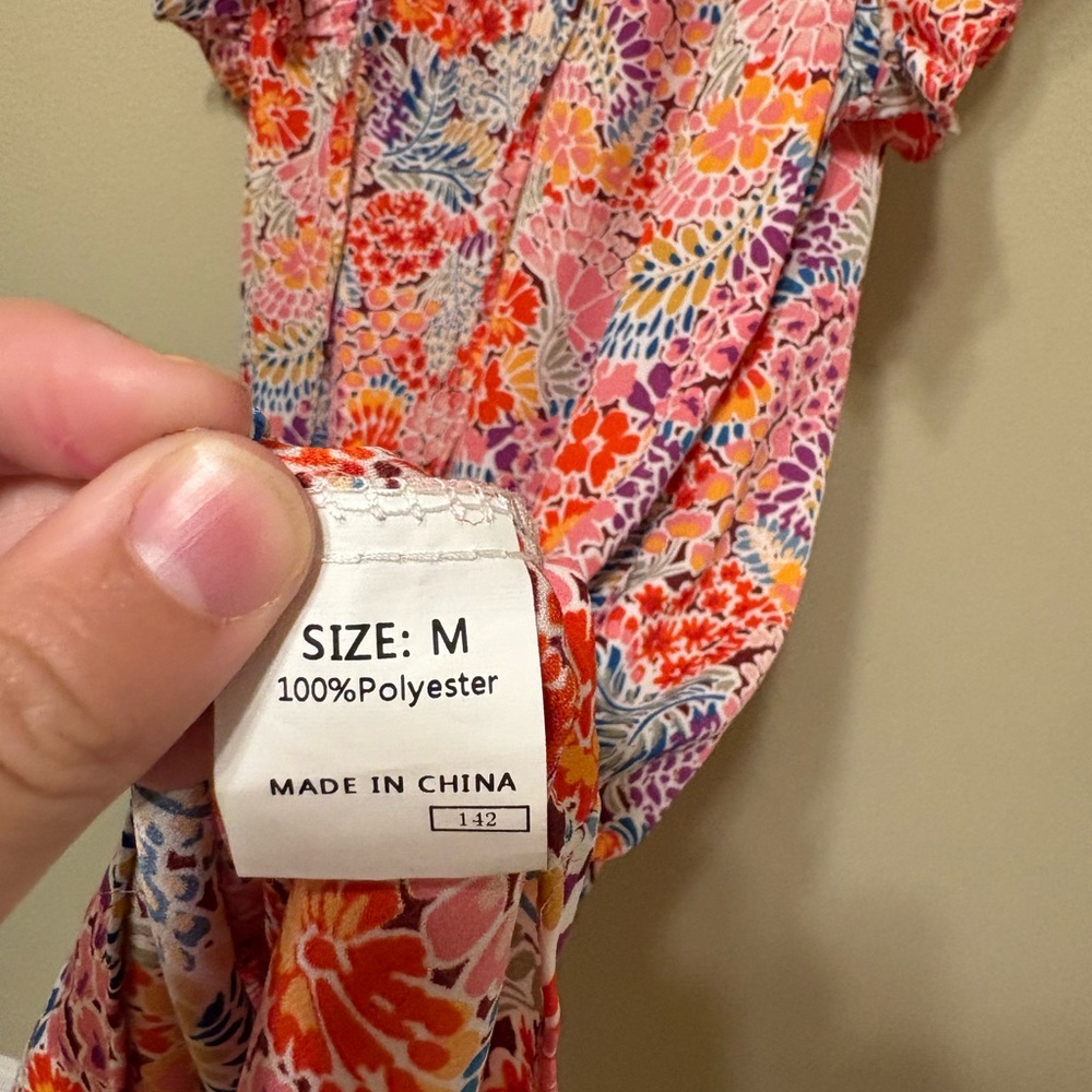 Floral Ruffle Dress - Picture 4 of 5